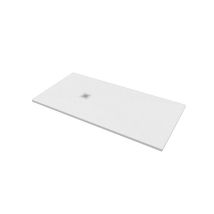 Bagno Expert - Piatto Doccia 90x180 H.2 8 In Marmo Resina Effetto Pietra Bianco