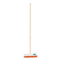 Cepillo profesional Truper 30 cm – Mango de madera 120 cm – Cerdas PET rígido – Alta resistencia a químicos