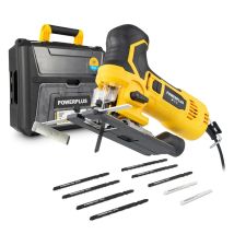 Sierra Eléctrica Portátil Powerplus Powxbox030 750w Velocidad Ajustable