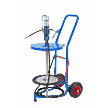 Ingrassatore Mobile 60/1 Algi Per Fusto Da 50 Kg Con 2 Ruote - 07705501