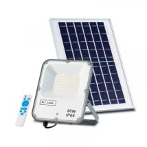 Ilumstore - 50w Led Solar Flutlicht Mit Fernbedienung Lm6851/lm6521 Ledme