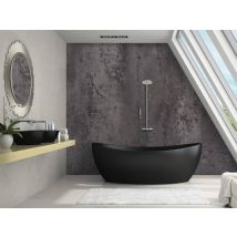 Starline - Retro Metallic Bathroom Shower Wall Panels Cladding Pvc Waterproof 2400x1000mm