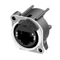 Presa Da Incasso Ethercon Halo Ne8fah-lr-dae Presa Nero 1 Pz. - Neutrik