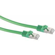 Eneroid - Rj45 Patchkabel S/ftp (pimf), M. Cat.7 Rohkabel, 2 M, Grün