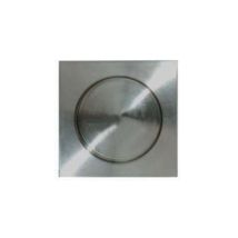 E-b - Maniglie Quadrate Da Incasso Per Wc - Acciaio Inox Spazzolato