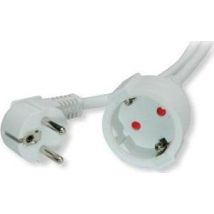 Value Verlängerungskabel Weiß 10 Meter 16a 250v