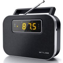 Radio - Muse - M-081r - Digital Tuner - Doppelte Alarmfunktion - Stationär Und Tragbar