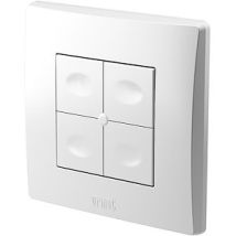 Control De Pared Yokis Up 4 Botones De Encendido, Yokis, Ref.tlm4-up