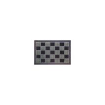 Tappeto Picot Floqué 40x60 Nero/grigio - Idmat