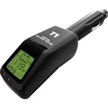 Helvi - T1 Monitoraggio Batteria, Tester Batteria Per Auto Test Della Batteria, Collegamento Usb 90 Mm X 55 Mm X 30 Mm