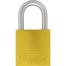 Abus Vorhangschloss Aluminium 72ll/40 Gelb Vs. 1 Schlüssel