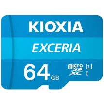 Kioxia 64gb Uhs-i U1 Microsd-speicherkarte Mit Adapter