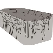 Torana - 8 Seater Rectangular Table & Chairs Cover - Super Tough - W1212