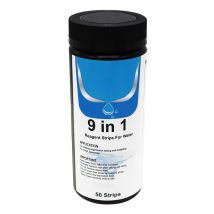 Bandelettes De Test D'Eau 9 En 1 : Testeur De Qualité De L'Eau, Test De Dureté De L'Eau
