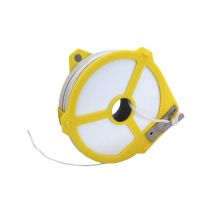 Edm - Hilo Plastificado Color Blanco Con Dispensador Ø4mm X 50m