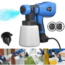Dayplus - Profi Farbsprühsystem Set 1000ml Elektrische Farbspritzpistole Für Renovieren