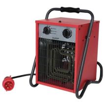 Eurom Elektroheizer 190 M³/h 0/2500/5000 W 16 A Eurom