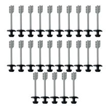 25 Suspentes Simples Easytop Pour Laine 160-200 - Zifort
