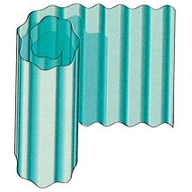 Brianza Plastica - 100mq Plastica Ondulata Neutra H.250