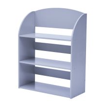 Teamson Kids - Fantasy Fields By Child Sized Bookcase With 3 Shelves, Gray