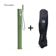Solardusche Jolly Go 20l Resedagrün (ral 6011) Mit Duschabdeckung