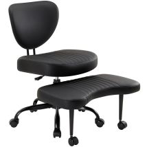 Iwmh Chaise De Bureau À Roulettes, Chaise De Bureau Pour Adultes Atteints De Tdah, Siege Réglable En Hauteur Avec Repose-pieds