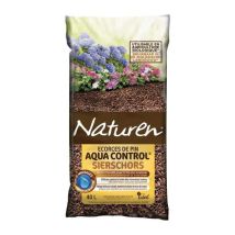 Corteccia di Pino Marittimo NATUREN - Pacciame Naturale 40L - Ideale per Aiuole e Bordure - 100% Naturale