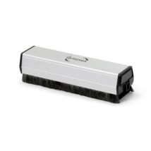 Spazzola per dischi – 207629 – Pulizia rapida ed efficiente con fibra di carbonio e panno in velluto – 30mm x 110mm x 30mm – Dynavox