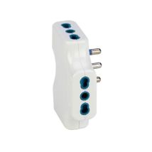 Adaptador Eléctrico Poly Pool Pp2353 Blanco 250 Voltios 16 Amperios