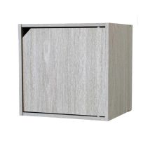 Cubetto Modulable Avec Porte Effet Béton 35x29x35