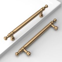10 Stück 128 Mm Küchenschubladengriffe, Moderne Möbelgriffe Mit Schrauben Für Büros, Schränke Und Kommoden, Gold