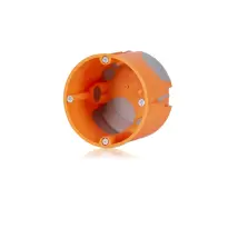 F-tronic Unterputz-einbaudose, 25 Stück, 68 Mm Anschluss, Orange, Vde E3700 7360027