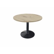 Table Ronde De Réunion Avec Pied Central Moka