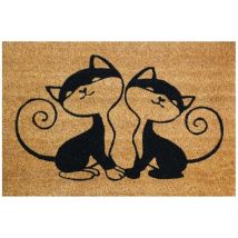 Alfombra De Coco Natural Para Gatos 40x60cm - Idmat