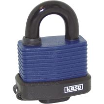 Kasp - K13545d Vorhängeschloss 63 Mm Verschieden Schließend Blau Schlüsselschloss