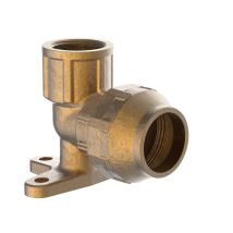 Kirchhoff - Ms Wandscheibe, 20 Mm X 1/2'ig, Klemmfitting Für Hdpe, Dvgw Zertifiziert