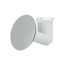 Duschablaufset D.60mm mit Haube – glänzend verchromt – 60mm Durchmesser – einfache Installation – für Duschwannen