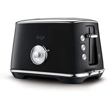 Sage Toast Select Luxe - Tostadora De 2 Rebanadas Con Indicador Led De Cuenta Atrás, Trufa Negra