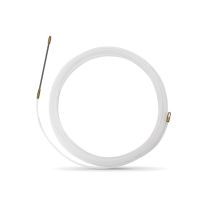 Tirafilo Nylon, L.10 Mt, Diam.3 Mm, Bianco Centrale Brico