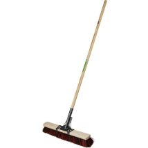 Freund – Escoba de barrandero 66247 – 600 mm – Arenga y Elaston – Cepillo profesional para limpieza de superficies