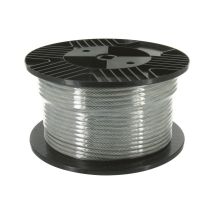 Pvc-ummanteltes Stahlkabel Rolle À 50 M - 6 Mm - Chapuis