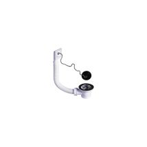Desagüe De Fregadero Con Rejilla De Acero Inoxidable Y Rebosadero De 50 Mm - Wirquin