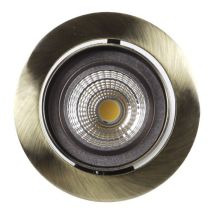 Downlight Basculante 634 Gx5,3 12v 50w Cuero Jiso 634d-13