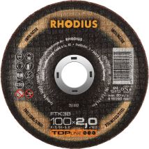 Rhodius Abrasives - Rhodius Ftk38 201082 Kit Dischi Da Taglio 25 Pz. Acciaio Inox, Acciaio