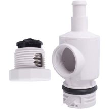 Ersandy - D29 Uwf Quick Coupling Adapter And 9-100-9002 Pressure Control Valve, Compatible With Polaris 180280380 Automatic Pool Cleaner