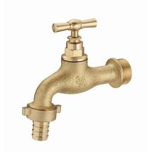 Noyon&thiebault - Válvula De Jardín Con Tapa + Conexión De Nariz M3/4' (20x27) Tipo M3/4' (20x27) / Ø 15 Mm - 1151-2020l1