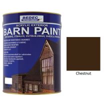 Barn Paint - Semi-gloss - Chestnut - 2.5l - Bedec