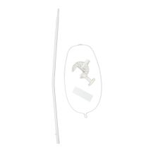 Supporto Universale Per Baldacchino, Rotondo, Ca.150 Cm, Bianco - Roba