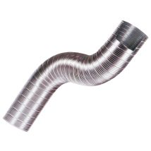 Flexibler Aluminiumschlauch – 220mm Durchmesser – Länge bis zu 30cm