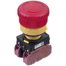 Idec Yw1l-v4e02q4r Not-aus-schalter 250 V 3 A 2 Öffner Ip65 1 St.
